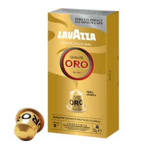 Cápsulas Compatibles con Nespresso / Qualita Oro /Caja x 10 cap.